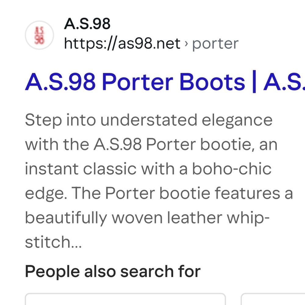 A.S. 98 Porter ankle boots in calvados Brown. Handmade in Italy. NWT. Sz 37. - Picture 6 of 9